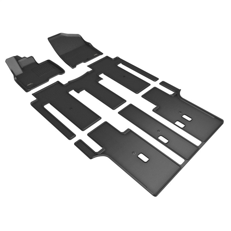 3D MAXpider 21-23 Kia Carnival / Sedona 8-Passenger Kagu Black R1 R2 R3 L1KA06401509 L1KA06401509 Photo - Primary