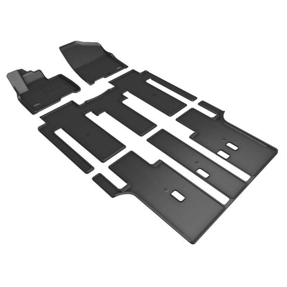3D MAXpider 21-23 Kia Carnival / Sedona 8-Passenger Kagu Black R1 R2 R3 L1KA06401509 L1KA06401509 Photo - Primary