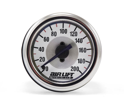 AIRLIFT Single Needle Gauge- 200 PSI 26227 Photo - Primary
