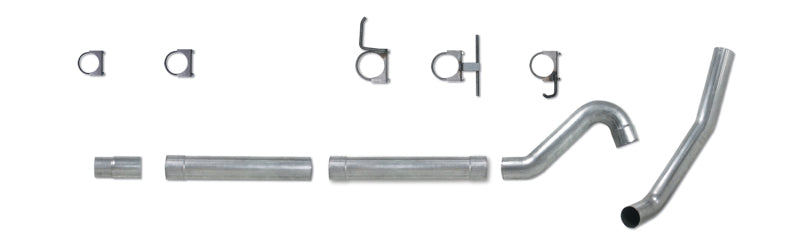 Diamond Eye Performance Diamond Eye KIT 4in CB MFLR RPLCMENT PIPE SGL AL: 03-06 FORD 6.0L EXCURSION K4354A-RP K4354A-RP Photo - Primary