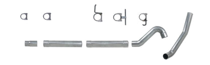 Diamond Eye Performance Diamond Eye KIT 4in CB MFLR RPLCMENT PIPE SGL AL: 03-06 FORD 6.0L EXCURSION K4354A-RP K4354A-RP Photo - Primary