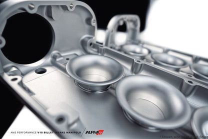AMS Performance V10 Audi R8 / Lamborghini Huracan / Performante Billet Intake Manifold - CLR Anodize ALP.37.08.0001-1 ALP.37.08.0001-1 Photo - Primary
