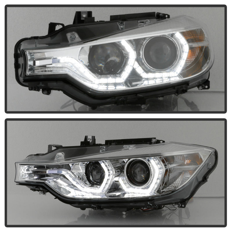 Spyder Signature BMW F30 3 Series 12-14 4DR Projector Headlights - Chrome (PRO-YD-BMWF3012-AFSHID-C) 5086822 5086822 User 6