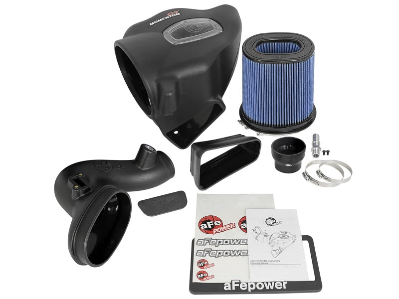 aFe Momentum GT Pro 5R Cold Air Intake System - Chevrolet Camaro 16-17 L4- 54-74212 Photo - Unmounted