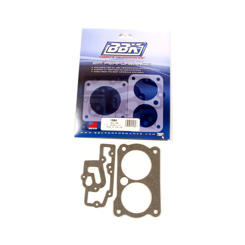 BBK Performance Throttle Body Gaskets GM Twin 58mm For #1536-1539-1542-1544 1584 Photo - Primary