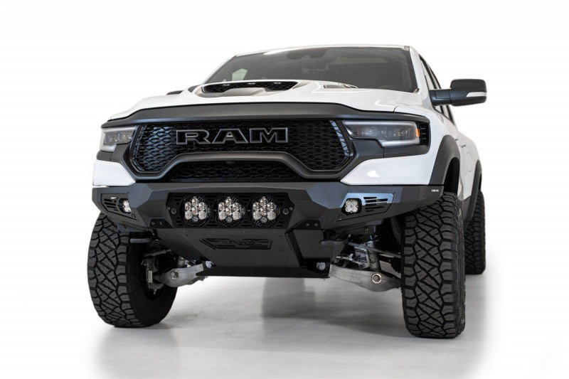 Addictive Desert Designs 2021 Dodge RAM 1500 TRX Bomber Front Bumper (Baja) F620014100103 F620014100103 Photo - Mounted