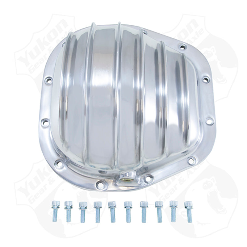 Yukon Gear & Axle Yukon Gear Polished Aluminum Cover Ford 10.25in and 10.5in Ford YP C2-F10.25 YP C2-F10.25 Photo - Primary