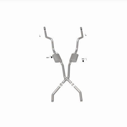 MagnaFlow Street Series Crossmember-Back Performance Exhaust System 15851 360 Degree Image Set