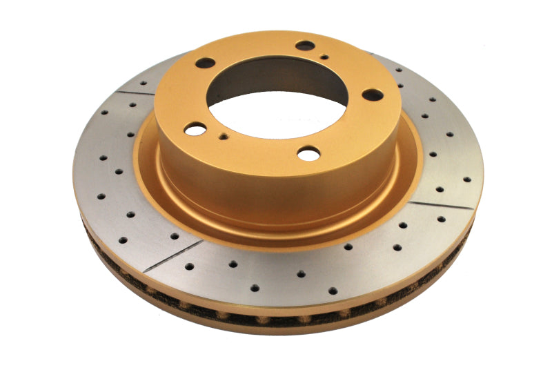 DBA 07+ Toyota Landcruiser 200 Series Front Drilled & Slotted Street Series Rotor 2722X 2722X Photo - out of package