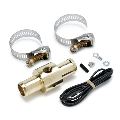 Autometer Fitting, Adapter, Heater Hose, 3/4", 1/8" Nptf Female, Brass 2281 User 1