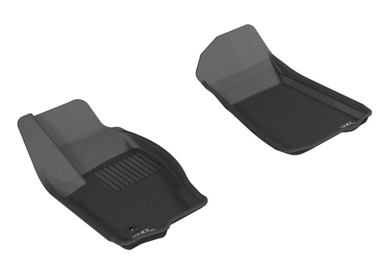 3D MAXpider 2006-2010 Jeep Commander Kagu 1st Row Floormat - Black L1JP00711509 L1JP00711509 Photo - Primary