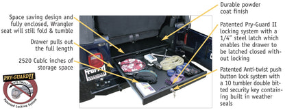Tuffy Products Tuffy Long Drawer Black 130-01 130-01 Photo - Close Up