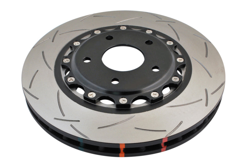 DBA 05-12 Corvette C6 w/Z51 pkg Front Slotted 5000 Series 2 Piece Rotor Assembled w/ Black Hat 52990BLKS 52990BLKS Photo - out of package