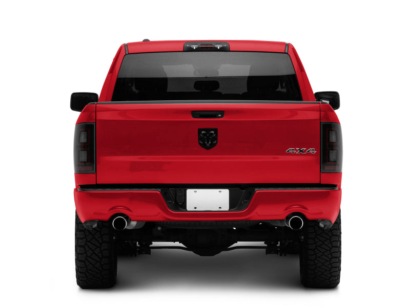 Raxiom 09-18 Dodge RAM 1500 LED Tail Lights- Black Housing (Smoked Lens) R110172 R110172 Photo - Close Up