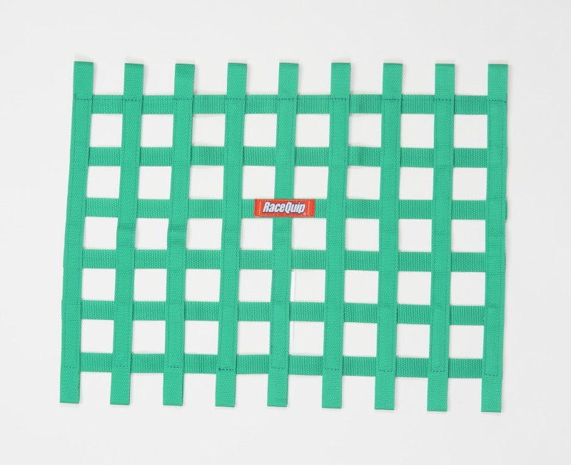 Racequip Ribbon Window Net Green - Non Sfi 721075 Photo - Primary