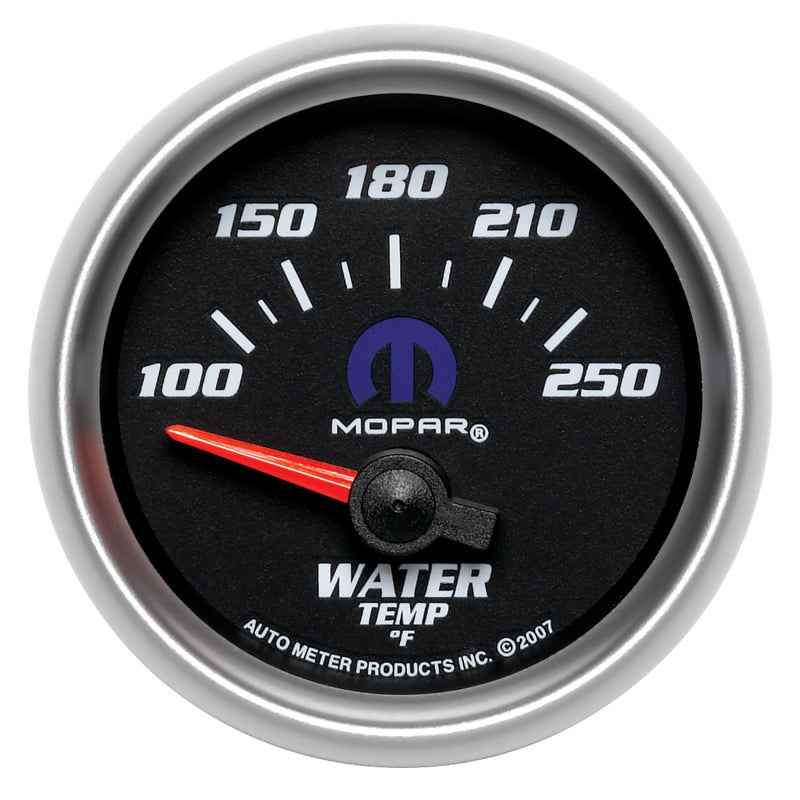 Autometer Mopar 52.4mm SSE 100-250 Degree F Water Temperature Gauge 880016 880016 Photo - Primary
