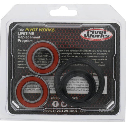 Pivot Works Honda Wheel Bearing Kit Premium Bearings 25-1076-P 25-1076-P Photo - Primary