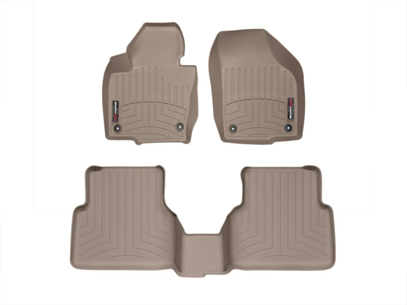 WeatherTech WT FloorLiner - Rear - Tan Floor Mats Floor Mats - Rubber main image