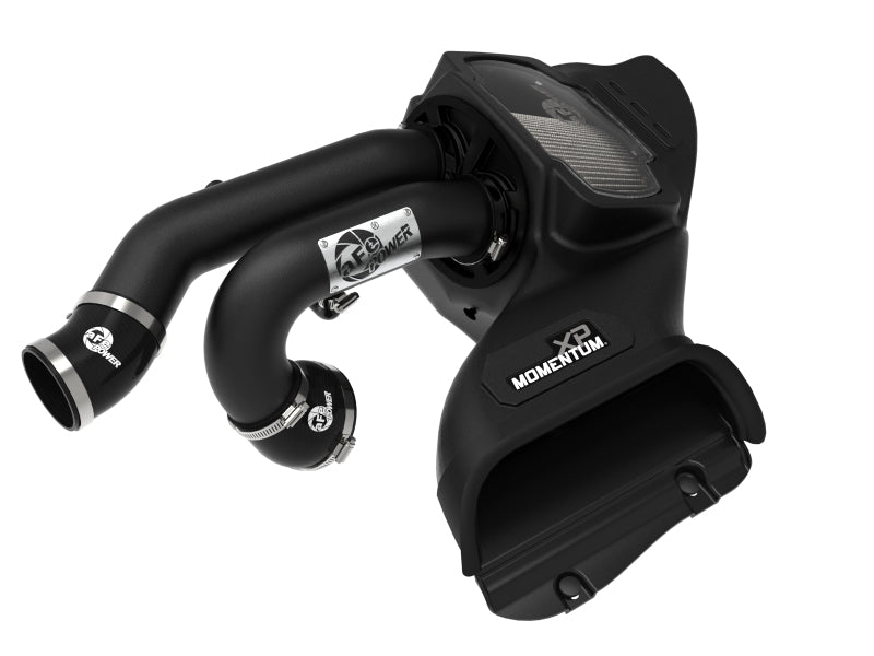 aFe 21-22 Ford F-150 Raptor V6-3.5L(tt) Momentum XP Cold Air Intake System Blk w/ Pro Dry S Filter 50-30072D 50-30072D Photo - Unmounted