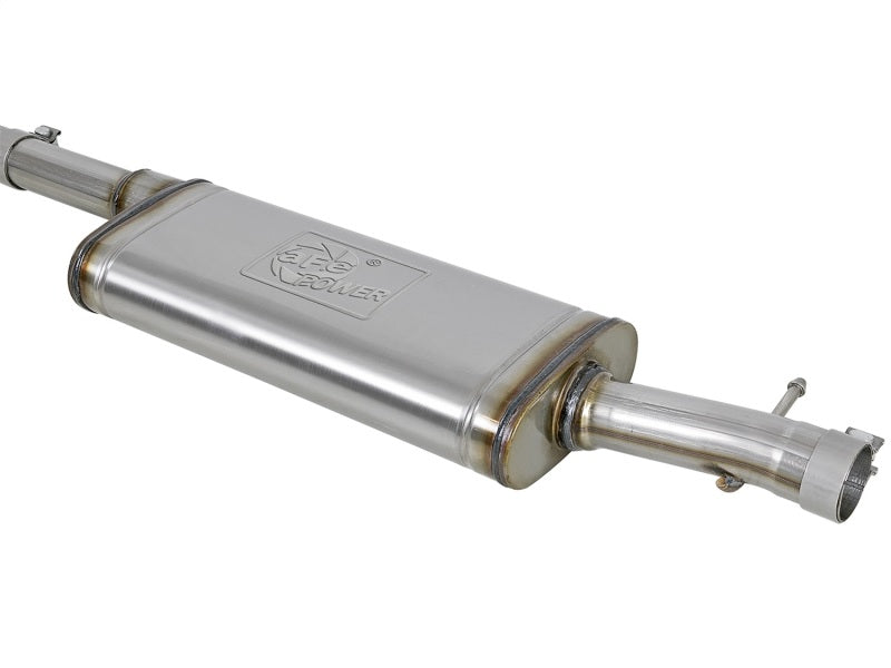 aFe  POWER 49-48054-B Rebel Series 2-1/2"409 SS Cat-Back Exhaust System 49-48054-B Photo - Unmounted