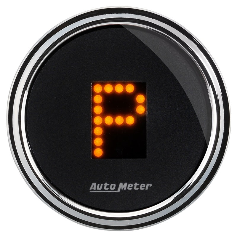 Autometer Designer 2-1/16in Chrome Domed Lens Black Dial PRNDL Gauge 1460 1460 User 4