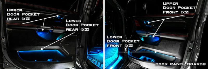 ORACLE Lighting Oracle 19-22 RAM Complete Interior Ambient Lighting ColorSHIFT RGB Conversion Kit 4235-333 4235-333 Product Specifications Sheet