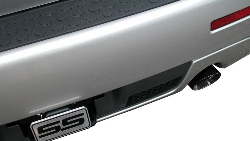 Corsa Performance 06-08 Chevrolet Trailblazer SS 6.0L V8 Black Sport Cat-Back Exhaust 14256BLK Photo - Mounted