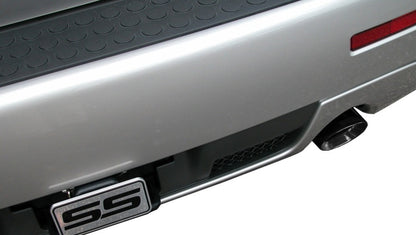 Corsa Performance 06-08 Chevrolet Trailblazer SS 6.0L V8 Black Sport Cat-Back Exhaust 14256BLK Photo - Mounted