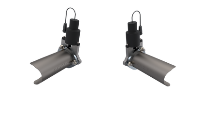 QTP 15-18 Chevrolet Camaro SS 6.2L 3.0in 304SS Aggressor Cutout Dual Mid Pipes 500116 500116 Photo - Primary