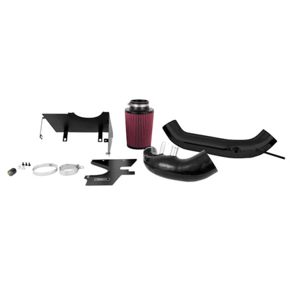 Mishimoto Wrinkle Black Performance Air Intake - Ford Mustang EcoBoost 2015+ MMAI-MUS4-15WBK Photo - Primary