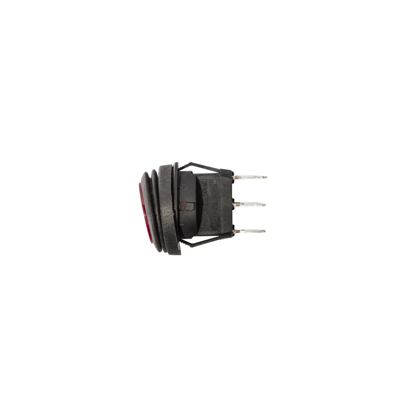 KC HiLiTES Illuminated LED 10A Round Rocker Light Switch - Red 3113 3113 User 2