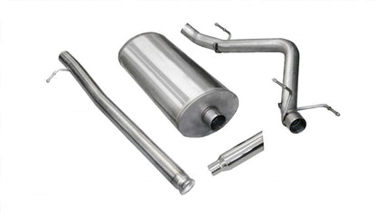 Corsa/dB 09-09 Chevrolet Silverado Ext. Cab/Std. Bed 1500 4.8L V8 Polished Sport Cat-Back Exhaust 24904 24904 Photo - Primary