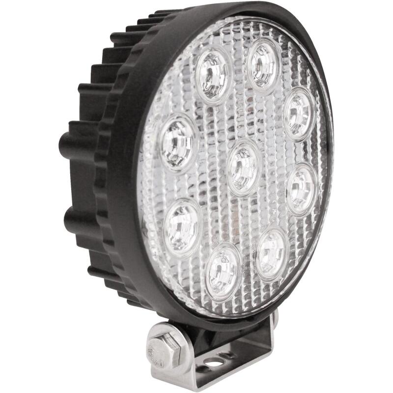 Westin LED Work Utility Light Round 5 inch Flood w/3W Epistar - Black 09-12006B 09-12006B Photo - Primary
