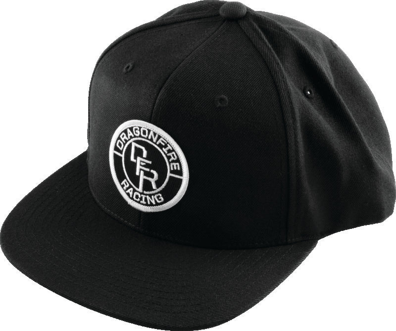 DragonFire Racing Hat Dfr Patch Flatbill Blk 522286 522286 Photo - Primary