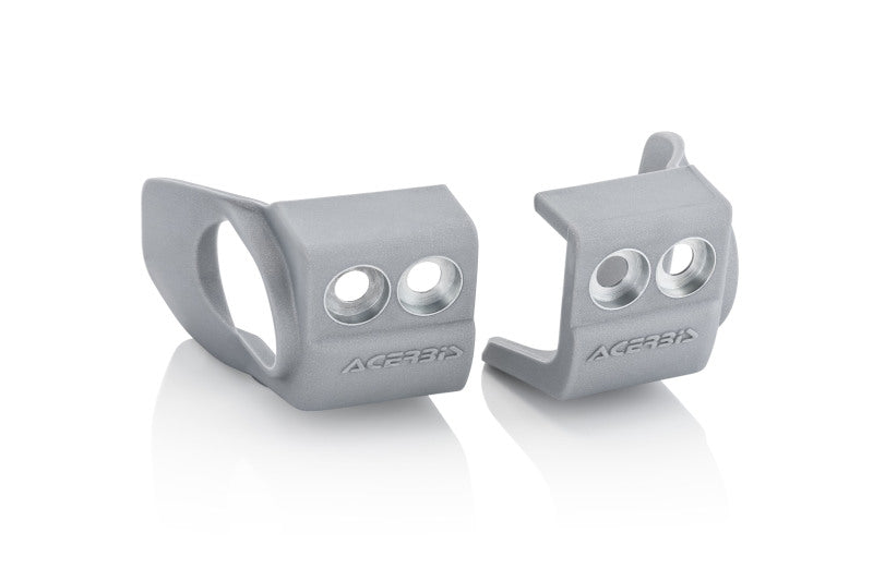 Acerbis 17+ KTM 125-450 SX/SX-F/XC-F/XC/XC-W/EXC-F/ Husq/GasGas/Sherico Fork Shoe Protectors - Slv 2709720012 2709720012 Photo - Primary