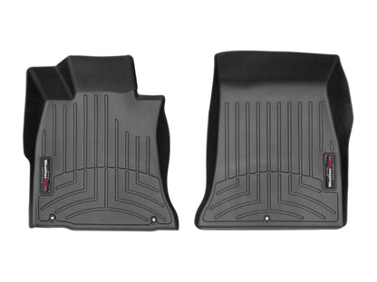 WeatherTech 2019 + Genesis G70 Front FloorLiner - Black (Rear Wheel Drive) 4414831 4414831 Photo - Primary