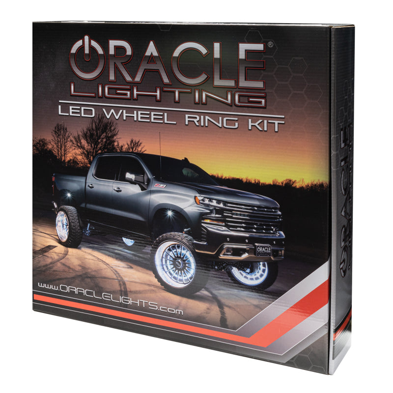 ORACLE Lighting Oracle LED Illuminated Wheel Rings - Double LED - Red 4228-003 4228-003 Photo - in package