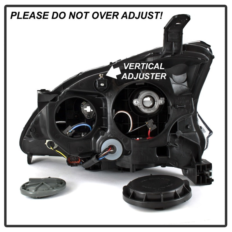 SPYDER xTune 13-15 Nissan Sentra DRL LED Light Bar Halogen Projector Headlights - Black (PRO-JH-NS13-LB-BK) 9042966 9042966 Photo - Unmounted