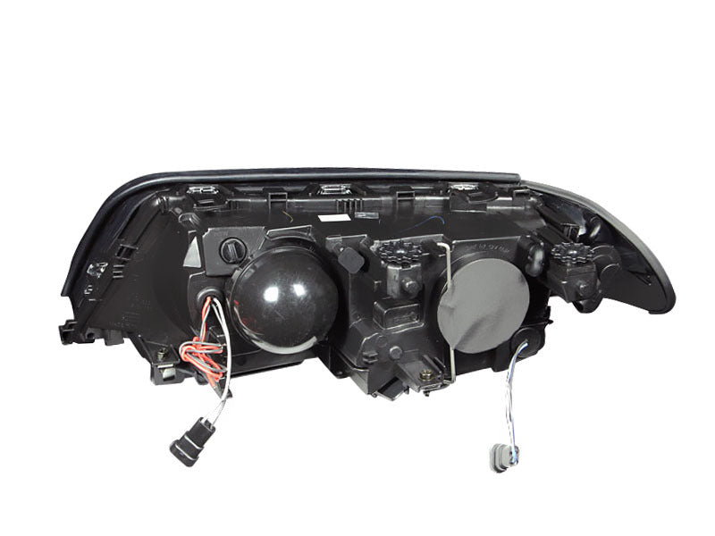 Anzo 1999-2001 BMW 3 Series E46 Projector Headlights w/ Halo Black (CCFL) 121261 Photo - Unmounted