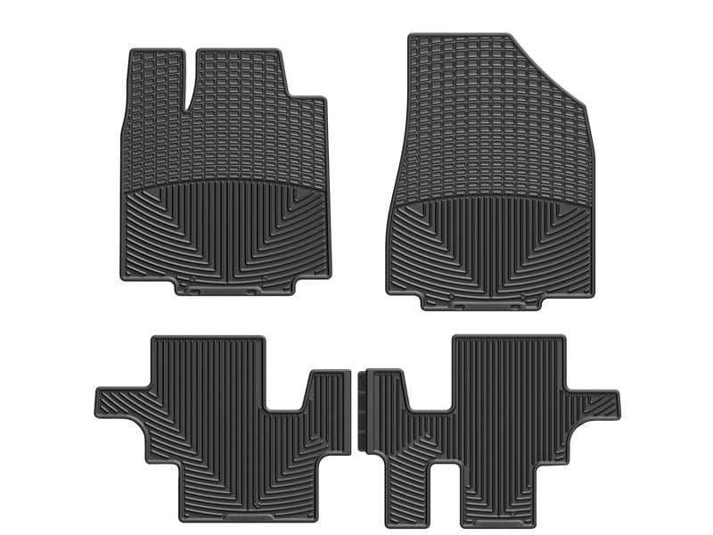 WeatherTech WT Rubber Mats - Combo - Grey Floor Mats Floor Mats - Rubber main image