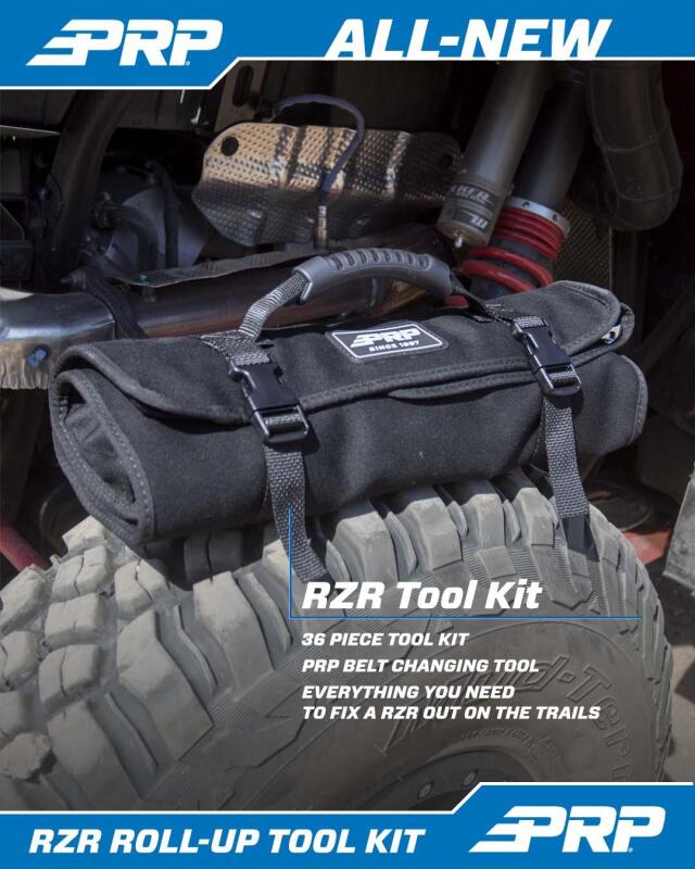 PRP Seats PRP RZR Roll Up Tool Bag with 36pc Tool Kit E98 E98 Photo - Close Up