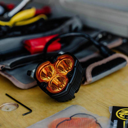 KC HiLiTES FLEX ERA 3 Performance Yellow Spot Beam Lens 4267 4267 Photo - lifestyle view