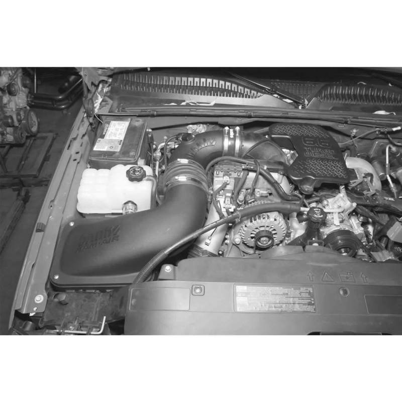 Banks Power 06-07 Chevy 6.6L LLY/LBZ Ram-Air Intake System - Dry Filter 0W57H 42142-D Photo - Close Up