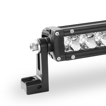 Westin Xtreme LED Light Bar Low Profile Single Row 6 inch Flood w/5W Cree - Black 09-12270-6F 09-12270-6F Photo - Primary
