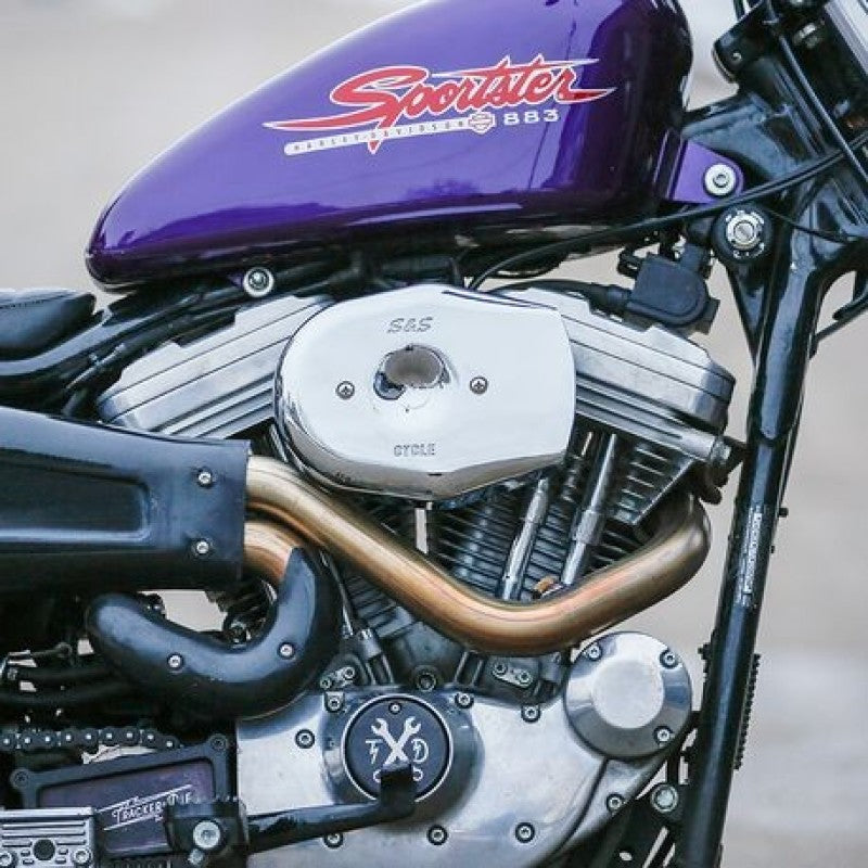 S&S Cycle Stealth Applications Tribute Air Cleaner Cover - Chrome 170-0592 170-0592 Photo - Primary
