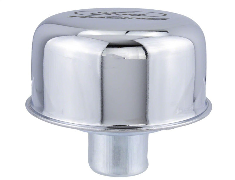 Ford Breather Cap w/Ford Racing Logo - Chrome FRDM6766-FRNVCH M-6766-FRNVCH Photo - Unmounted