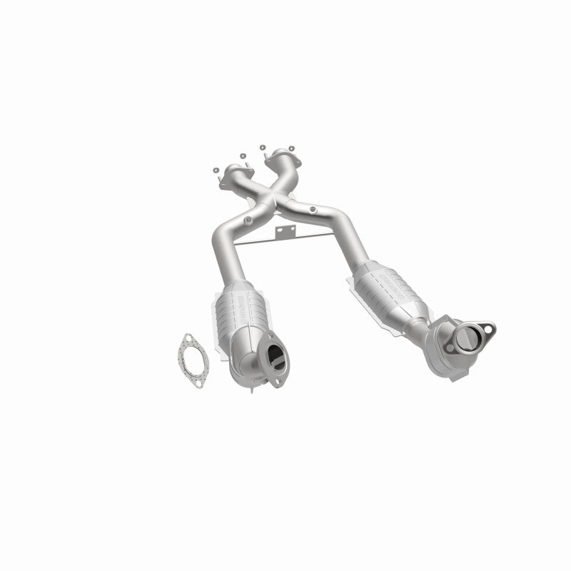 MagnaFlow Ford Mustang HM Grade Federal / EPA Compliant Direct-Fit Catalytic Converter 23163 360 Degree Image Set