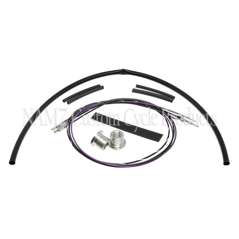 NAMZ Front O2 Sensor Extension Incl. Bung Reducer (For Fitment of 2009 FL Pipes on 2012 FXST & Dyna) NO2X-1202 NO2X-1202 Photo - Primary