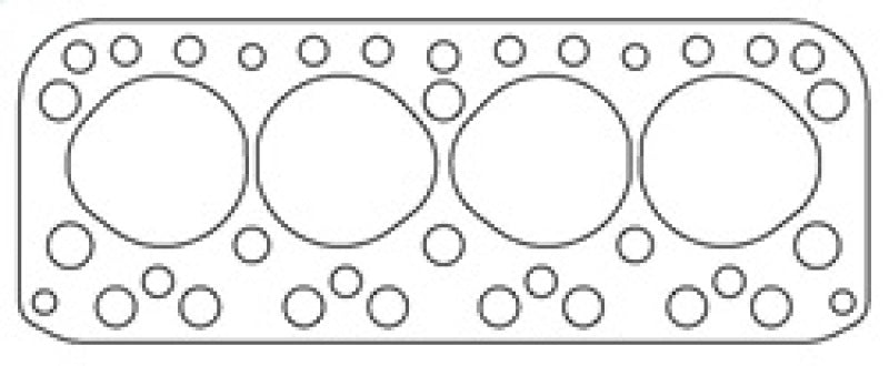 Cometic Head Gasket Bore 67.5mm Material Copper Thickness .063in C4145-063 Photo - Primary