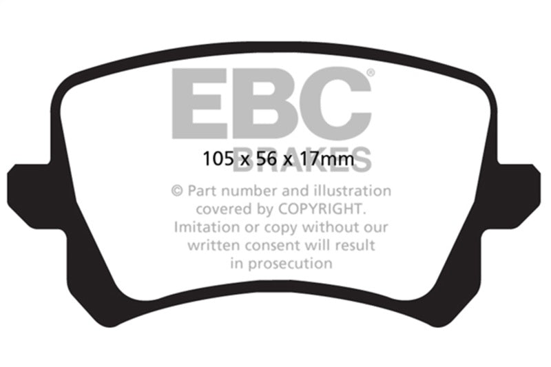 EBC Disc Brake Pad Set DP22004 Photo - Primary